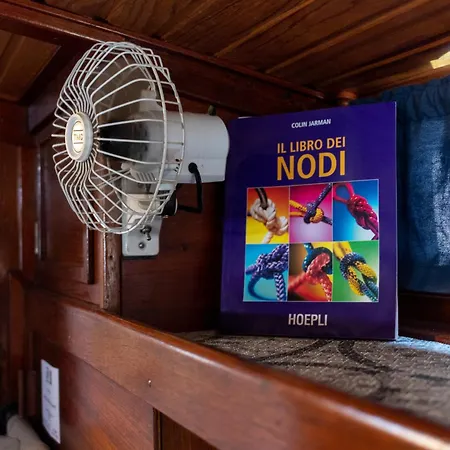 Quo Vadis Yacht In Harbor Bisceglie