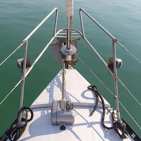 Quo Vadis Yacht In Harbor * Bisceglie