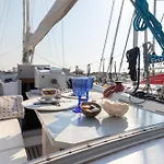 Quo Vadis Yacht In Harbor