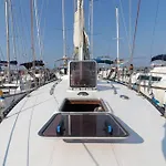Quo Vadis Yacht In Harbor