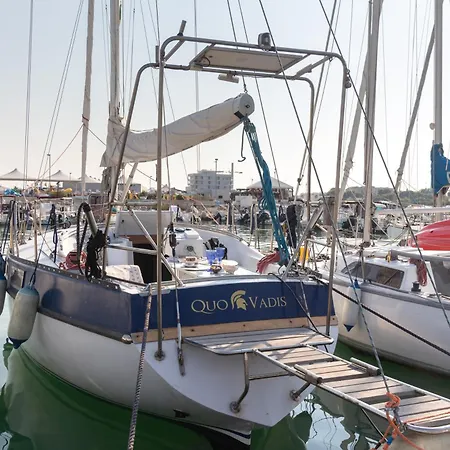 Quo Vadis Yacht In Harbor * Bisceglie