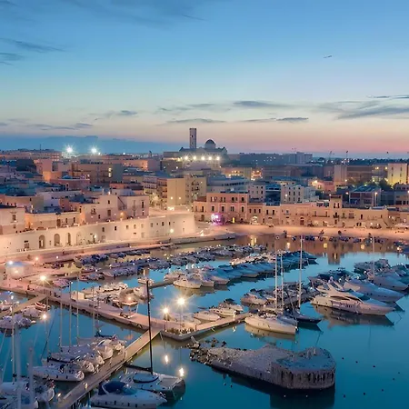 Quo Vadis Yacht In Harbor Bisceglie