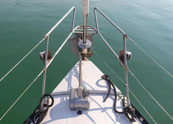 Quo Vadis Yacht In Harbor * Bisceglie